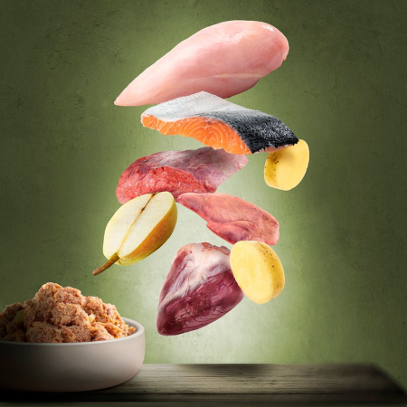 Purizon Filet z kurczaka z łososiem i jagnięciną 200g